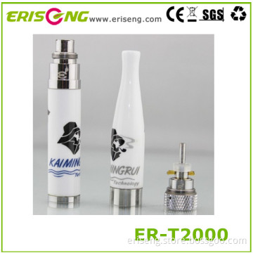 Cool Shape No Ash No Tar E Cigarette Er-T2000 2014 Top Sale